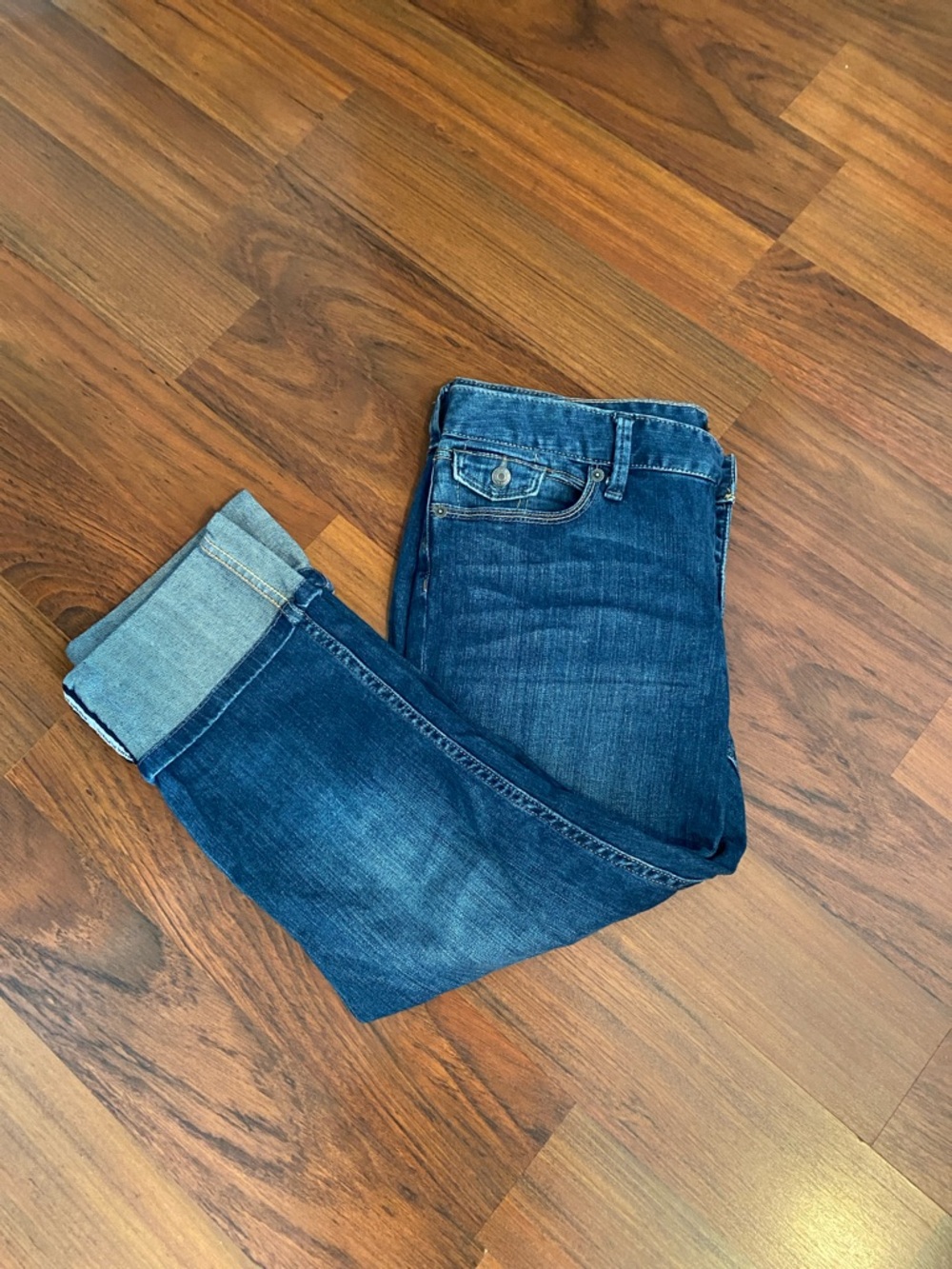 Banana Republic Cropped, Cuffed Ankle Jeans, Women’s Size 8
